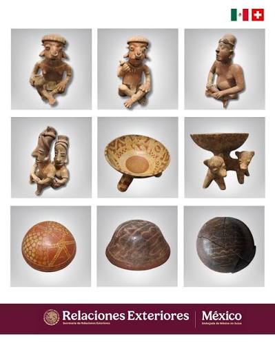 Memoria que vuelve a casa: Piezas de la tradición de Etzatlán y el occidente mexicano son restituidas por el gobierno suizo