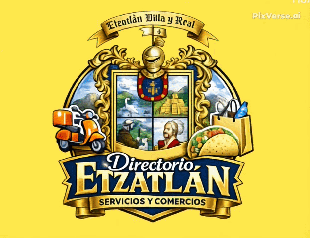 Logotipo oficial animado de Etzatlán Jalisco